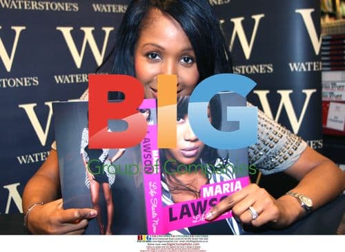 Maria Lawson signs autobiography at Waterstones