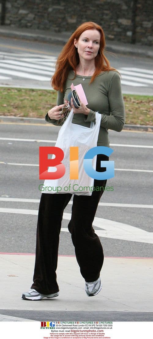 Marica Cross and family out shopping