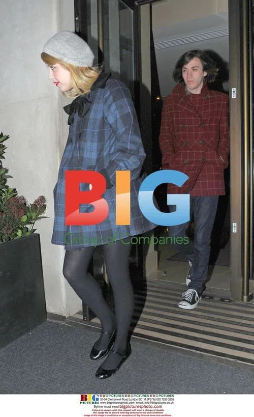 Peaches Geldof and husband leave hotel