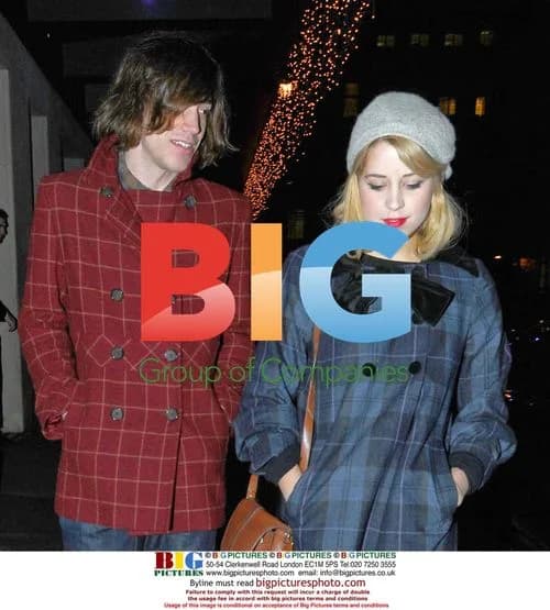 Peaches Geldof and husband Max Drummey leave hotel