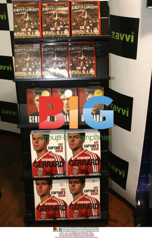 Steve Gerrard Signing "Centurion" DVD