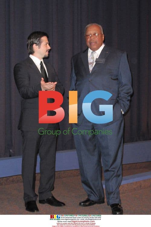 Freddy Rodriguez and Warrick L. Carter at Columbia College Chicago Impact Awards