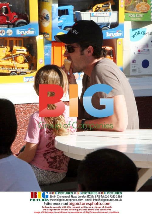 Patrick Dempsey with daughter Tallulah Fyfe