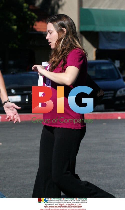 Brooke Sheen Shows Baby Bump