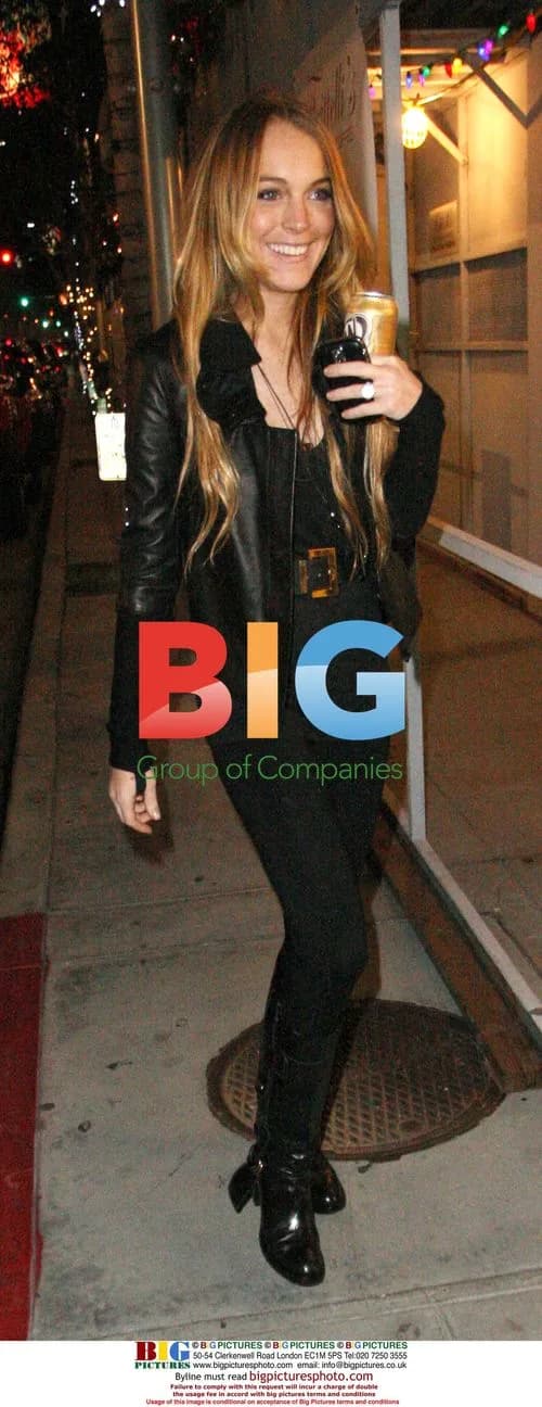 Lindsay Lohan out shopping in Beverly Hills