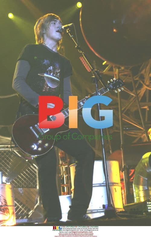 McFly performs live onstage in Liverpool