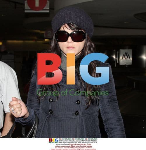 Selma Blair Waiting for Limo at LAX