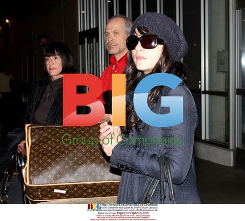 Selma Blair Waits for Limo at LAX