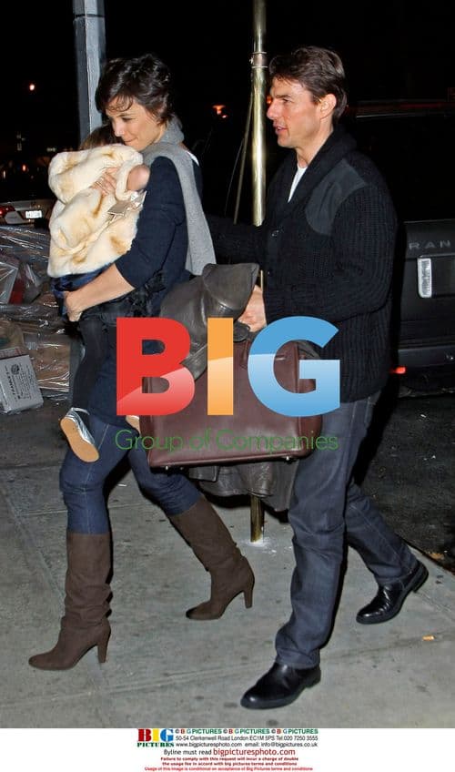 Tom Cruise and Family in NYC