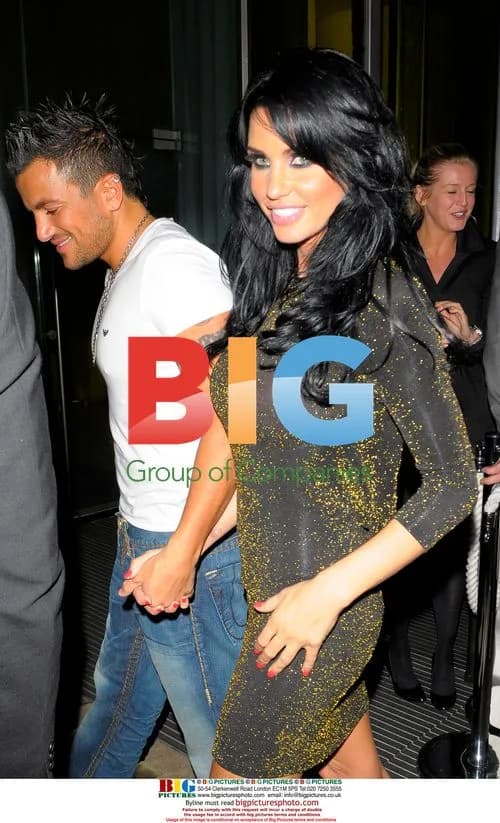 Katie Price and Peter Andre at Bungalow 8