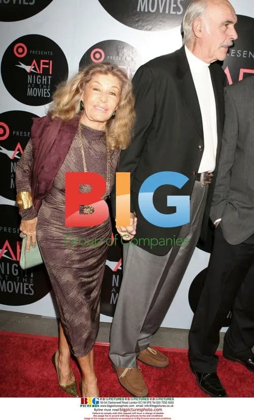 Sean Connery and wife at AFI event