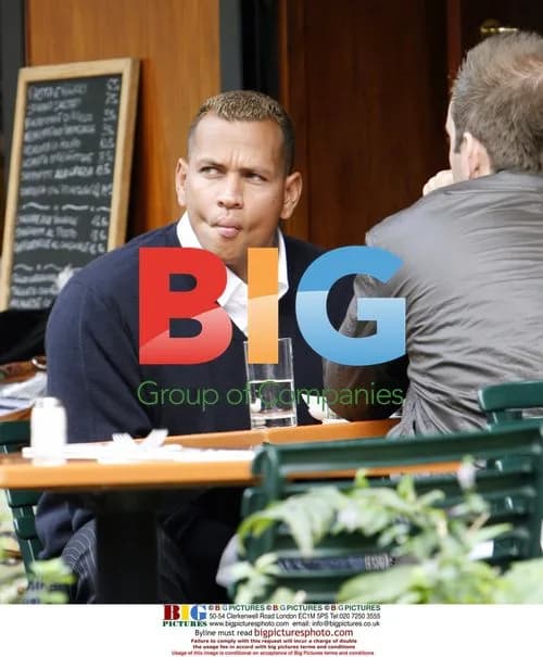 Alex Rodriguez signs autograph in NYC