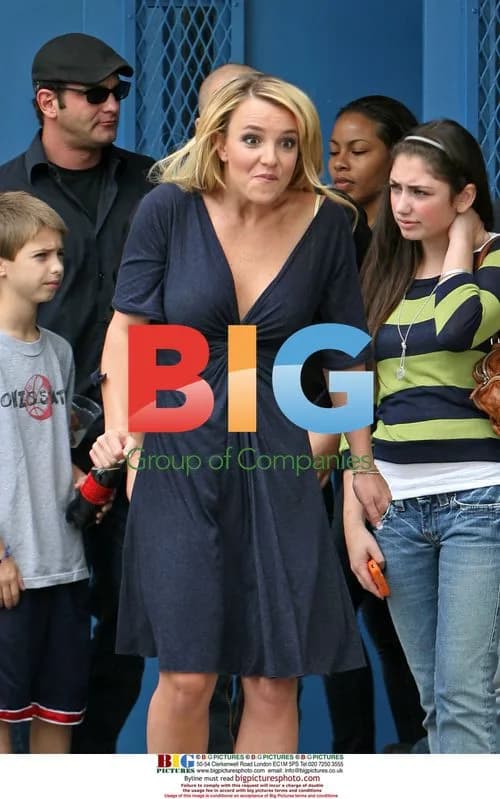 Britney Spears Visits Bronx School