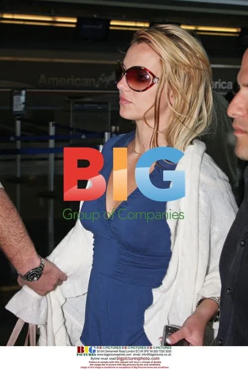Britney Spears Arrives at JFK Airport
