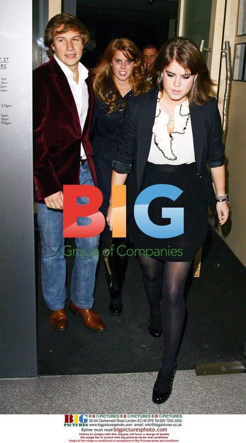 Princess Beatrice Leaving Nobu Berkeley