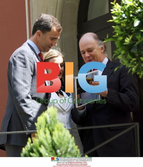 The Prince and Princess of Asturias in Mexico City