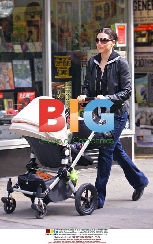 Julianna Margulies out with son Kieran