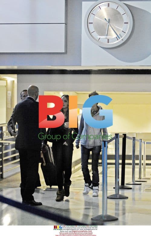 Lindsay Lohan and Samantha Ronson at LAX