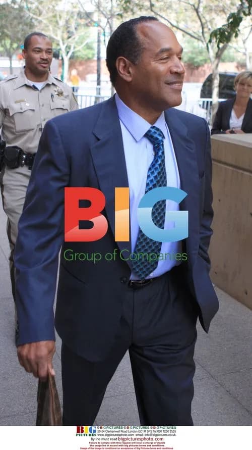 O.J. Simpson arrives for closing arguments