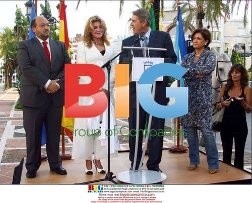 Baroness Thyssen Unveils 'Star' in Marbella