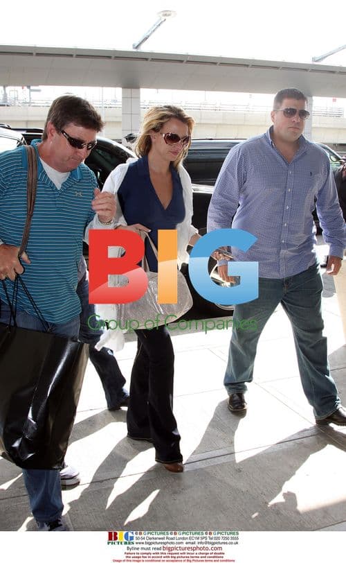 Britney Spears at JFK Airport