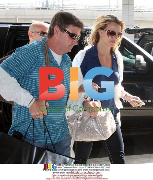 Britney Spears Arrives at JFK
