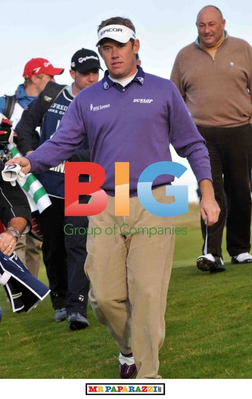 Celebrities and Golfers at The Alfred Dunhill Cup