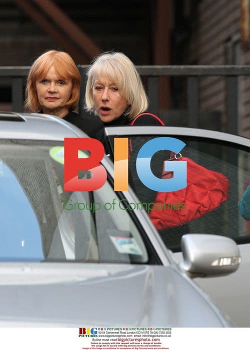 Helen Mirren Leaving GMTV Studios, London