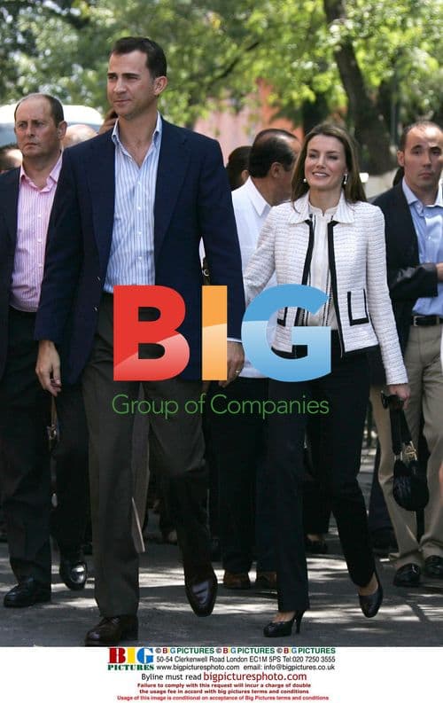 Princes of Asturias visit Morelia, Mexico