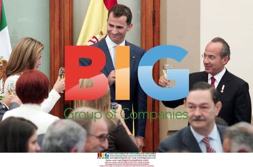 Prince and Princess of Asturias in Mexico