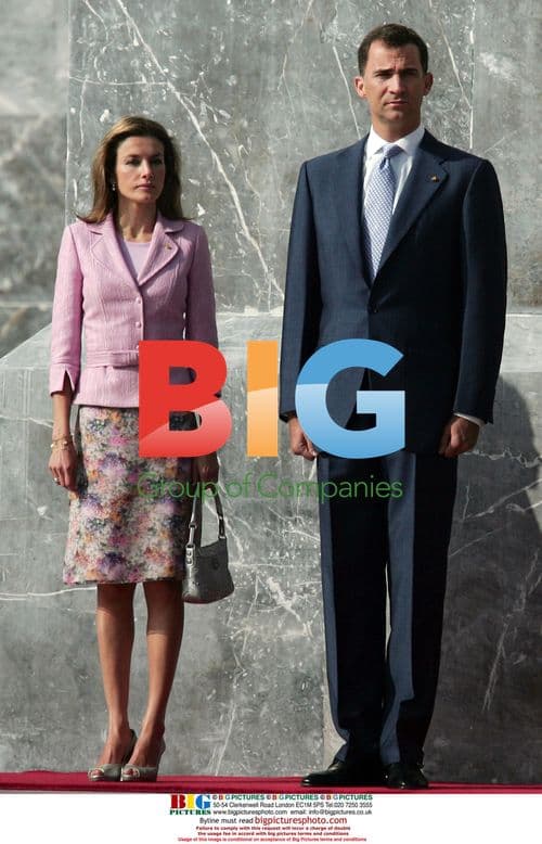 The Prince and Princess of Asturias in Mexico