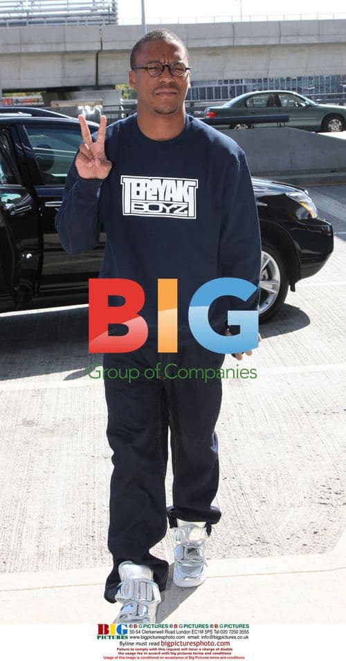 Lupe Fiasco at JFK Airport