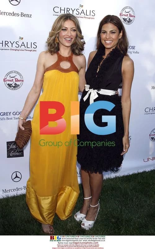 Rebecca Gayheart and Eva Mendes at Chrysalis Butterfly Ball
