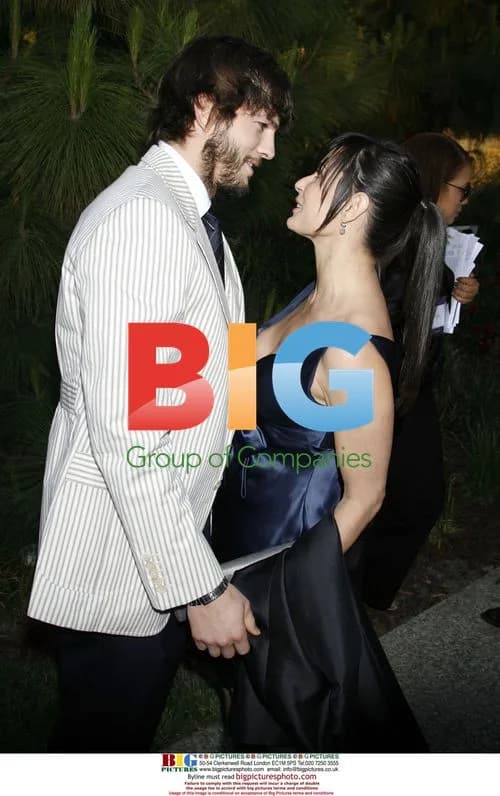 Ashton Kutcher and Demi Moore at Chrysalis Butterfly Ball