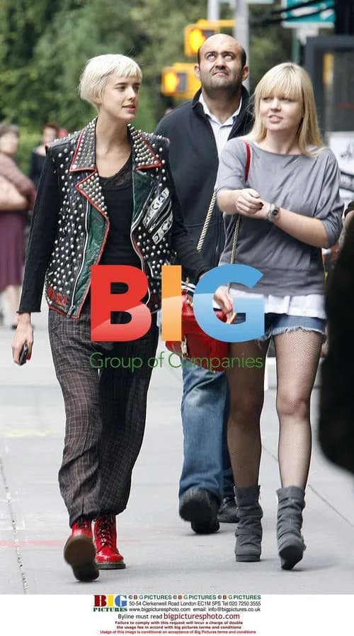 Agyness Deyn Spotted in Soho, New York