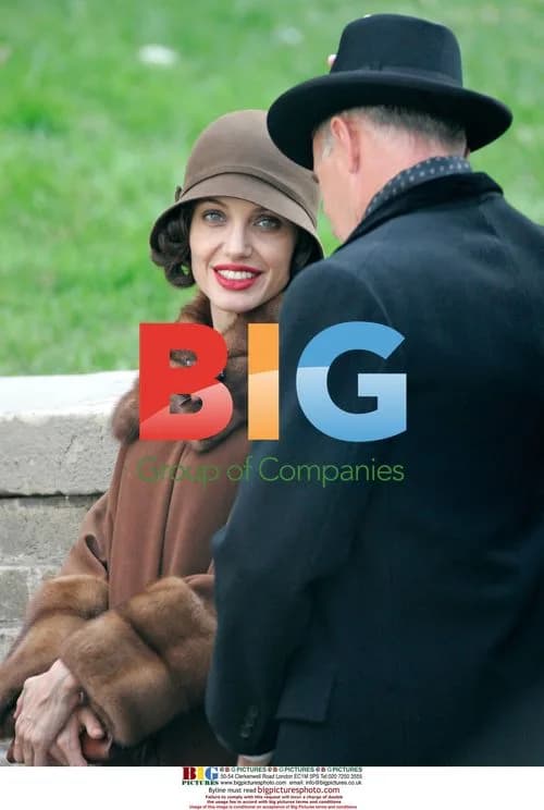 Angelina Jolie on "Changeling" set