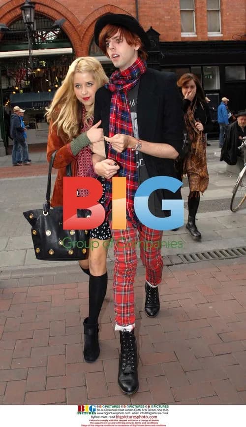 Peaches Geldof shops at second-hand stores in Dublin