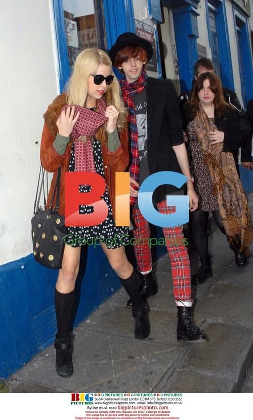 Peaches Geldof Shopping in Dublin