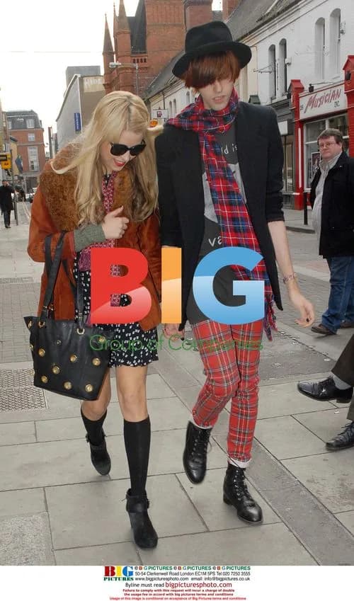 Peaches Geldof Shopping in Dublin