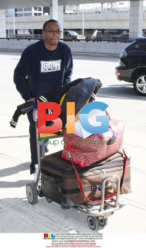 Lupe Fiasco at JFK Airport