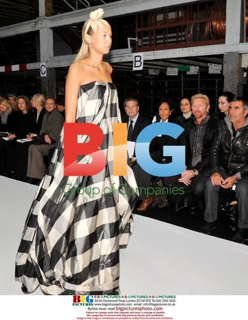 Boris Becker and Fiance at Paris Fashion Week