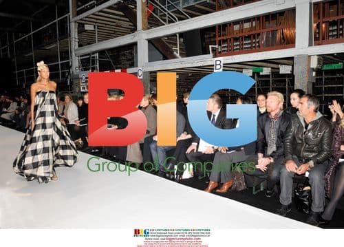 Boris Becker and fiance at Paris Fashion Week