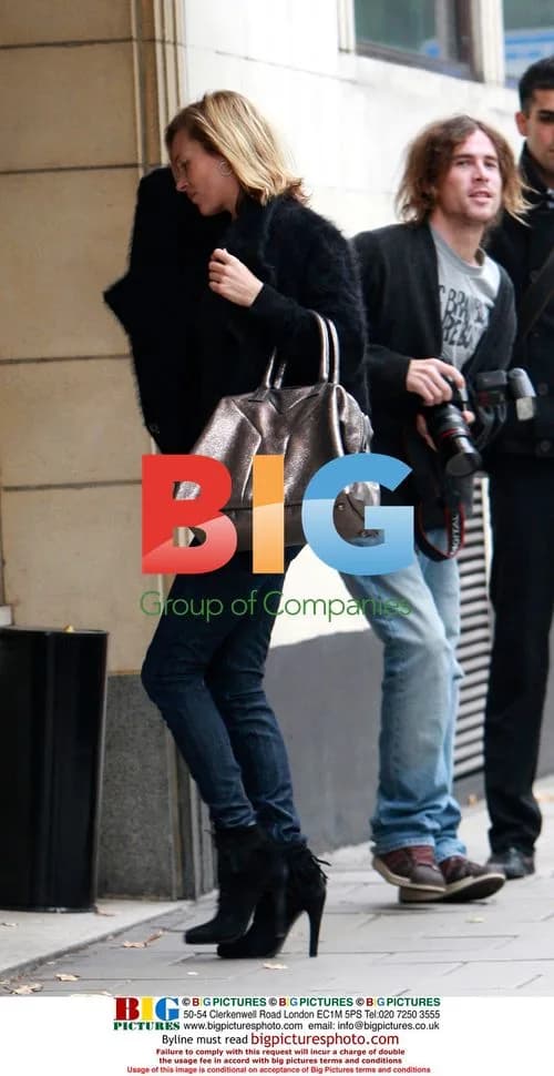 Kate Moss Spotted at The Dorchester Hotel