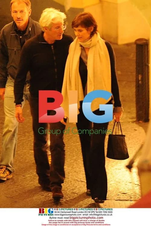 Richard Gere and Cary Lowell on Capri