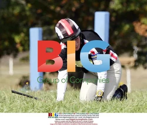 Zara Phillips Takes Tumble at Horse Competition