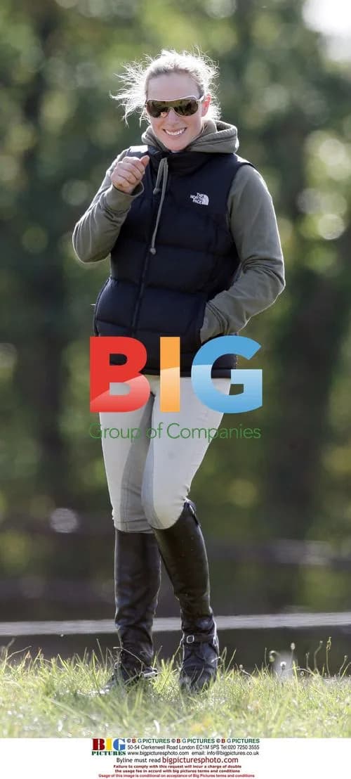 Zara Phillips Takes Tumble at Horse Competition