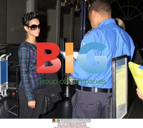 Rihanna Departing LAX Airport