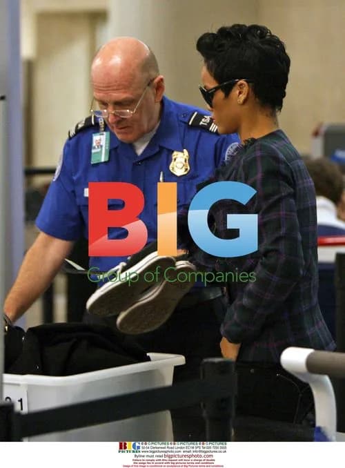 Rihanna at LAX airport in Los Angeles