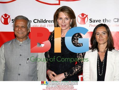 Queen Noor of Jordan at 'Save the Children' ceremony