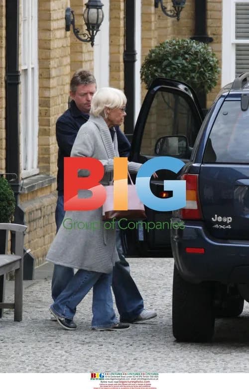 Wendy Richard departs home with partner
